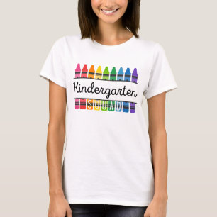 Camiseta de Professores do Esquadrão do Jardim Inf