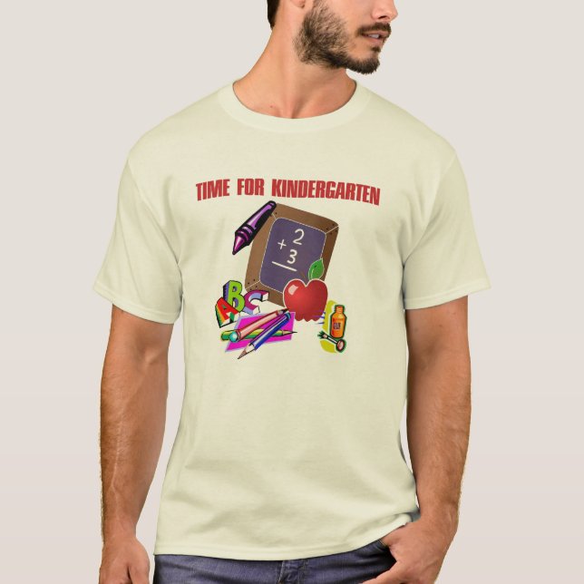 Camiseta de Professores do Jardim de Infância (Frente)