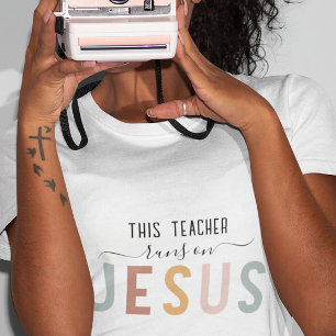 Camiseta de profissões de fé Jesus personalizada