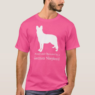 Camiseta De propriedade e operado por um D Alsácea Pastor A