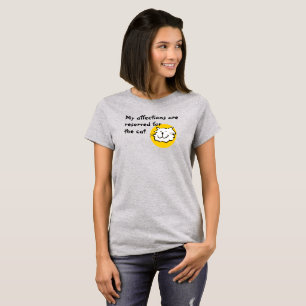 Camiseta de Proprietário de Gato Afeto Amante de G