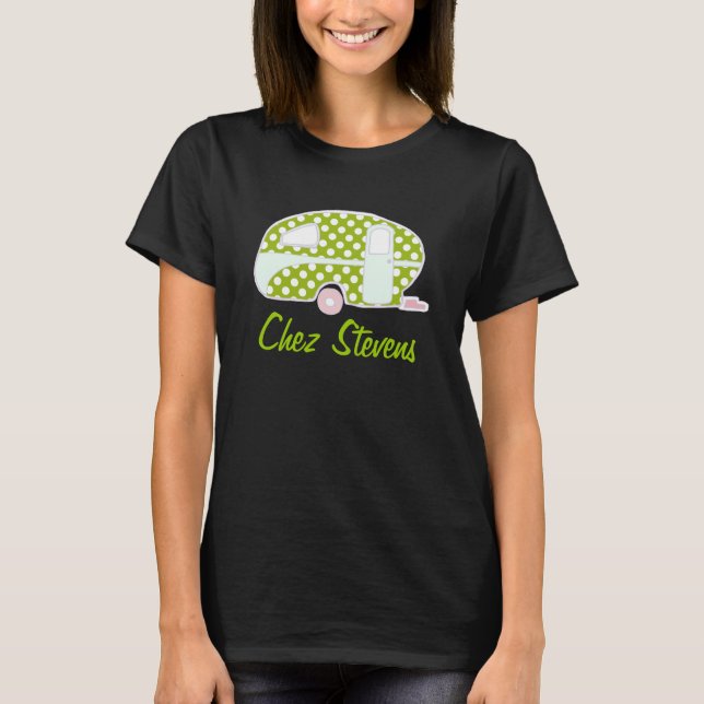 Camiseta de Proprietários de Caravana com Design R (Frente)
