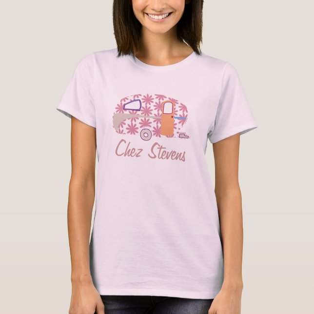 Camiseta de Proprietários de Caravana com Design R (Frente)