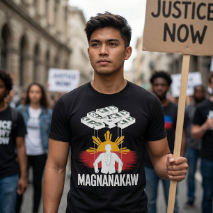 Camiseta de Protesto contra Corrupção Poder do Pov