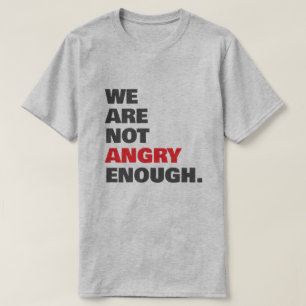 Camiseta de Protesto Justiça Não Está Irritada o S