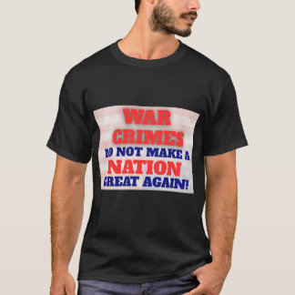 Camiseta de Protesto, Protesto Contra Crimes de Gu