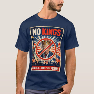 Camiseta de Protesto Sem Reis