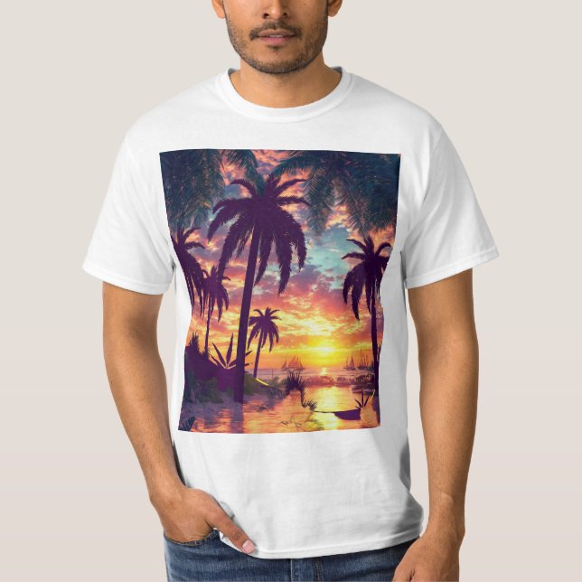 Camiseta de qualidade para o verão (Frente)