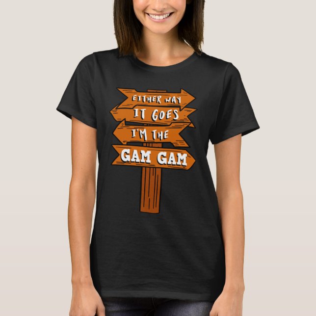 Camiseta De qualquer forma, eu sou o anúncio de gravidez do (Frente)