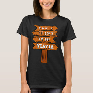 Camiseta De qualquer forma, sou o Anunciante da Gravidez Yi