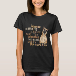 Camiseta de quebra-cabeça de palavras da personali