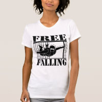 Camiseta de queda livre