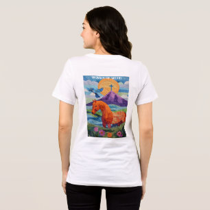 Camiseta de Quilt das Mulheres de Valor