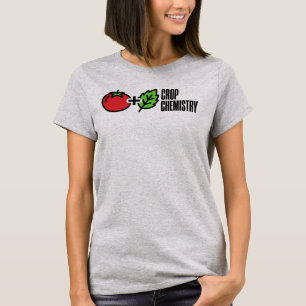 Camiseta de Química de Culturas Engraçada Tomate