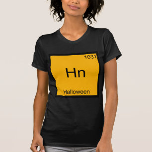 Camiseta de Química de Meme Divertido de Halloween