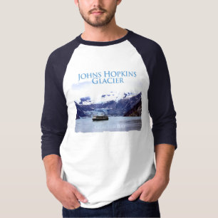 Camiseta De Raglan básico da Capa da geleira de Johns