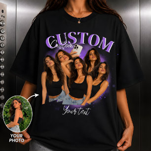 Camiseta de Rap Personalizada de Contrafação, Gráf