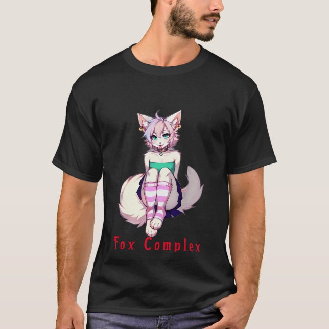 Camiseta de Raposa Fofa  (Frente)