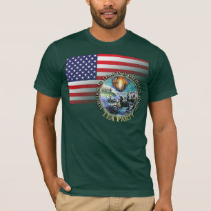 camiseta de Rebelião do Tea Party