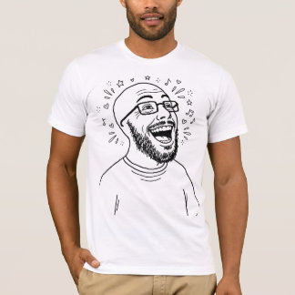 Camiseta de retrato de arte de linha minimalista a