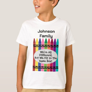 Camiseta de Reunião de Família para Crianças