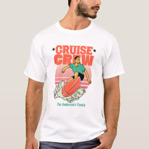 Camiseta de reunião de família personalizada para 