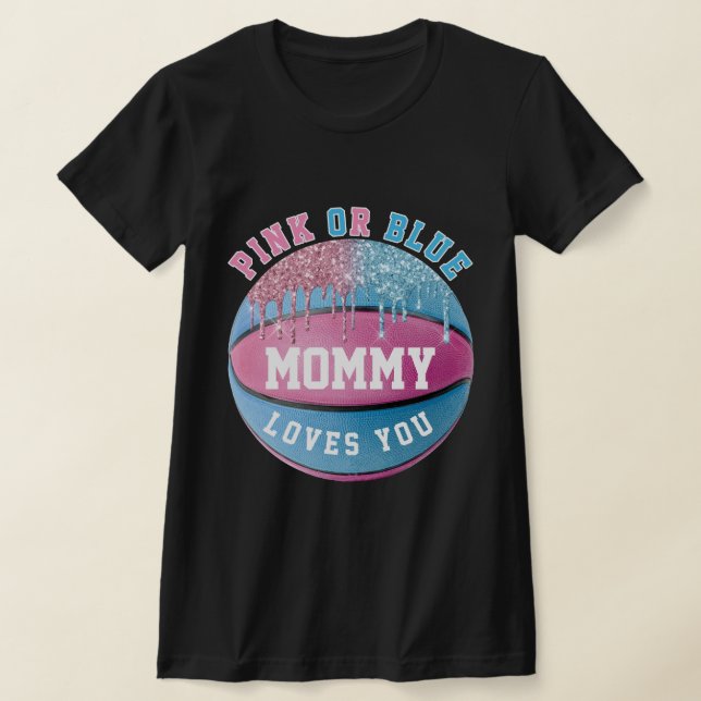 Camiseta de Revelação de Gênero de Basquete da Mam (Postura )