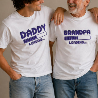 Camiseta de Revelação de Gravidez do Vovô Carregan