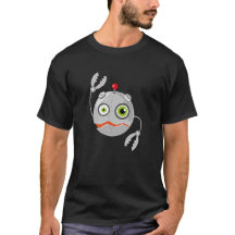 camiseta de robô troll