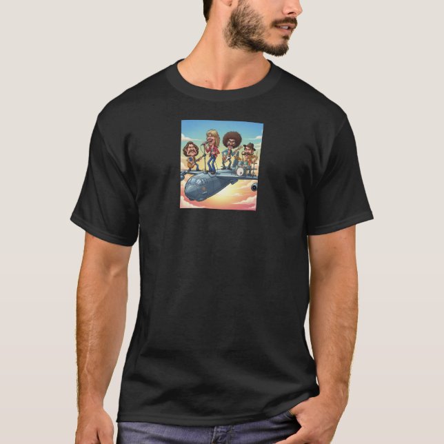 Camiseta de Rock Band (Frente)