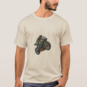 Camiseta de Rodas de Motocicleta Thrill Rider