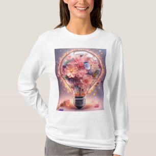 Camiseta de Rosas claro "Trick or Tratat Bag"