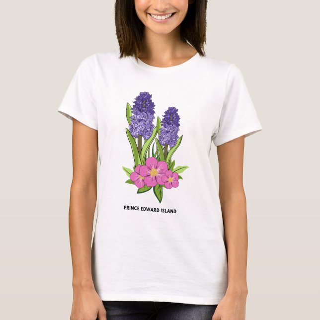 Camiseta de Rosas e tímpanos (Frente)