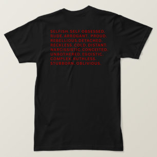 Camiseta de Rua Era do Vilão Imperturbável