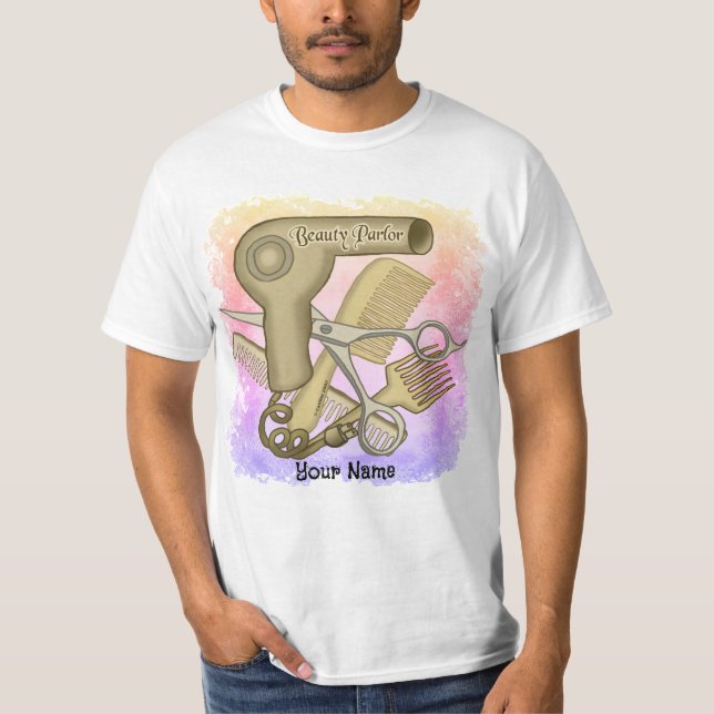Camiseta de Salão de Beleza (Frente)
