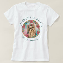 Camiseta de Salão de Embelezamento de Yorkshire Te