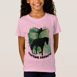 Camiseta de Saltadores Equestres Desafiando a Grav