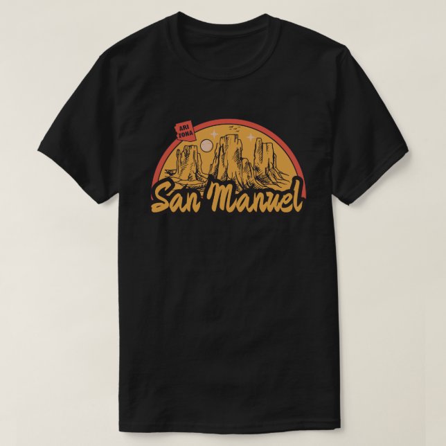 Camiseta de San Manuel, Arizona (Frente do Design)