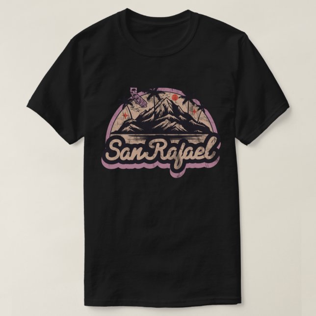 Camiseta de San Rafael, Califórnia (Frente do Design)