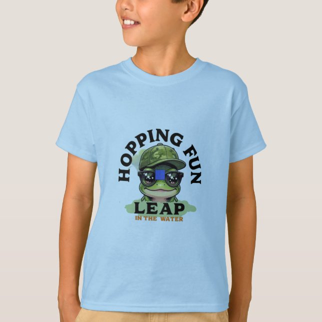 Camiseta de Sapo Engraçado (Frente)