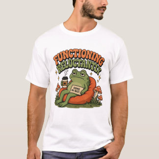 Camiseta de Sapo | Humor de Esgotamento Divertido
