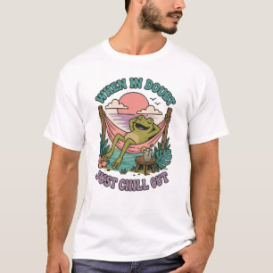 Camiseta de Sapo Just Chill Out Sapo Retro Engra