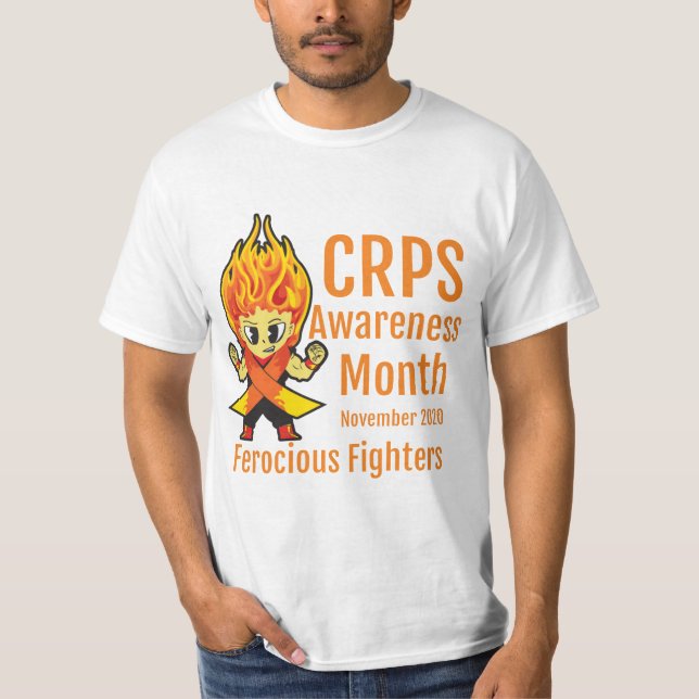 Camiseta de sensibilização CRPS 2020 (Frente)