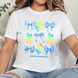 Camiseta de Sensibilização do Autismo Coquette, no