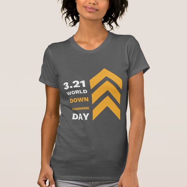 Camiseta de Sensibilização para a Síndrome de BOLD (Frente)