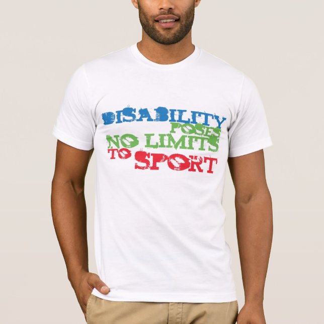 Camiseta de Sensibilização para Deficiência (Frente)