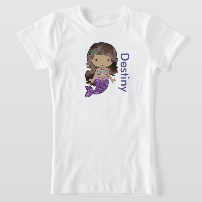 Camiseta de Sereias Orgânicas Personalizadas