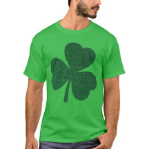 Camiseta de Shamrock feminino - Rua. D de Patrick