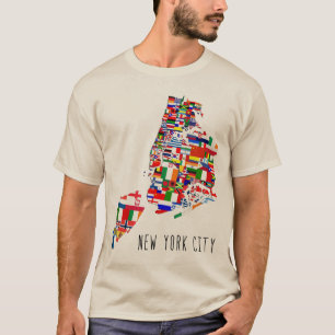 Camiseta de Sinalizadores Nova Iorque