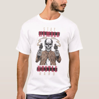 Camiseta de Skate de Esqueleto | Arte de Rua de Sk